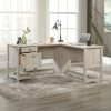 Sauder 426500 Edge Water L-Desk, Chalked Chestnut Finish