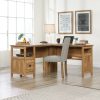 Sauder Cannery Bridge L-Shaped Desk, Sindoori Mango