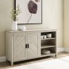 Manor Park Transitional 2 Door Sideboard, Birch