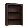 Sauder Costa Cottage Add-on Wood Library Hutch, Coffee Oak Finish