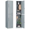 Fesbos Metal Locker 2 Lockable Door,71