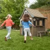 KidKraft Forestview II Wooden Outdoor Playhouse with Ringing Doorbell, Bench and Kitchen