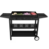 SUGIFT Outdoor 4 Burner Propane Gas Griddle Grill