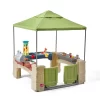 Step2 All-Around Playtime Patio with Canopy with 16 Play Accessories