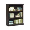 Sauder Select 3-Shelf Bookcase, Jamocha Wood Finish