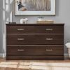 Sauder Parklane Contemporary 6-Drawer Dresser, Espresso