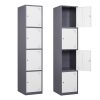 Fesbos Metal Locker 4 Lockable Door,71