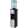 VITAPUR VWD266BLP 3-5 Gal. ENERGY STAR Room/Cold Temperature Top Load Water Cooler Dispenser w/ Adjustable Cold Thermostat Black/Platinum