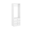 Closet Evolution WH26 Elite 25 in. W Classic White Wood Closet Tower