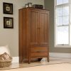 Sauder Carson Forge Armoire, Washington Cherry