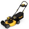 DEWALT DCMWP233U2 20V MAX 21.5 in. Battery Powered Walk Behind Push Lawn Mower with (2) 10Ah Batteries & Charger