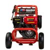 All Power 3400 PSI 2.6 GPM Gas Pressure Washer, 5 Adjustable Nozzles, 30 ft High Pressure Hose, Power Washer for Outdoor Cleaning, APW5128