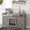 Farmhouse Coffee Bar Cabinet, 47