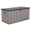 Lifetime 150 Gallon Outdoor Storage Deck Box in Storm Dust Gray