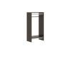 Closet Evolution TR36 Double Hang 25 in. W Espresso Wood Closet Tower