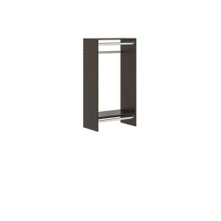 Closet Evolution TR36 Double Hang 25 in. W Espresso Wood Closet Tower