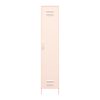 Shadwick 1 Door Tall Single Metal Locker Style Storage Cabinet, Pink