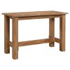 Sauder 427126 Boone Mountain Counter Height Dining Table, Sindoori Mango Finish