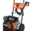 Genkins GPW3200 Gas Powered Foldable Pressure Washer 3200 PSI and 2.5 GPM, Soap Tank and Five Nozzle Set | Compact & Foldable