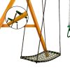 Gorilla Playsets 04-0031-BK/G/BK Chill 'N Swing with Brackets