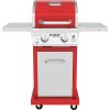 Nexgrill 720-0864R Deluxe 2-Burner Propane Gas Grill in Red