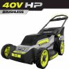 RYOBI RY401017BTL 40V HP Brushless 20 in. Cordless Battery Walk Behind Push Mower (Tool Only)