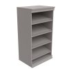 ClosetMaid 4609 21.39 in. W Smoky Taupe Modular Storage Stackable Wood Shoe Shelf Unit