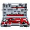 VEVOR GJ2M12TYYFLD00001V0 12-Ton Porta Power Kit 55.1 in. Oil Hose Hydraulic Jack Ram 5.3 in. Lifting Height Autobody Frame Repair Tools