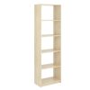 SimplyNeu SNT3-MJ 14 in. W D x 25.375 in. W x 84 in. H Wheat Shelving Tower Wood Closet System