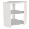 ClosetMaid 14815 Impressions 28.7 in. x 28.7 in. x 41.1 in. White Laminate Corner Unit