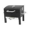 Expert Grill Premium Portable Charcoal Grill, Black and Stainless Steel