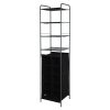 Mainstays Rich Black 10-Pair Shoe Organization System for Closets and Wardrobes