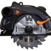 WEN Products 12-Amp Sidewinder Circular Saw, 7-1/4-Inch, 2-1/2-Inch Cutting Depth, 36725