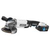 HART 20-Volt Cordless 4 1/2-inch Angle Grinder Kit (1) 20-Volt 4.0Ah Lithium-Ion Battery