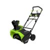 Greenworks 40V 20-inch Brushless Snow Thrower, Battery Not Included, 2601102