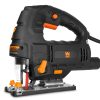 WEN 6.6-Amp Variable Speed Orbital Jig Saw with Laser and LED Light, 33606