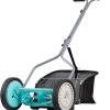 American Lawn Mower Company 1304-14GC 14-Inch 5-Blade Push Reel Lawn Mower with Grass Catcher, Mint