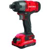 CRAFTSMAN 20V MAX Impact Driver, 1/4 Inch, 2,800 RPM, LED Work light, Battery and Charger Included (CMCF800C1)