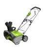 Greenworks 13 Amp 20 in. Corded Electric Snow Thrower, 2600502