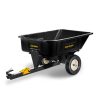 Cub Cadet CC-3040PS 10 cu. ft. 600 lbs. Capacity Poly Swivel Dump Cart