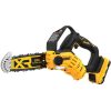 DEWALT DCCS623L1 8 in. 20-Volt Lithium-Ion Pruning Electric Battery Chainsaw Kit with 3Ah Battery and Charger