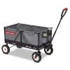 Radio Flyer, Beast EZ Fold Maximum Capacity Heavy-Duty Kid & Cargo, Gray Collapsible Utility Wagon