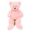 MorisMos Giant Teddy Bear 35.4'' Soft Stuffed Animal Big Bear Plush Toy, Pink