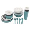 Mainstays 28-Piece Eco-Friendly Recycled Plastic Dinnerware Set