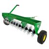 John Deere SAT-400JD 40 in. Tow-Behind Spike Aerator with Transport Wheels and Weight Tray