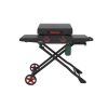 Nexgrill 720-1075B Daytona 2-Burner 21 in. Propane Gas Griddle with Foldable Cart in Black