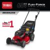 Toro 21323T 21 in. Recycler SmartStow 60-Volt Lithium-Ion Brushless Cordless Battery Walk Behind Push Lawn Mower (Bare Tool)