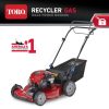 Toro 21445 22 in. Recycler SmartStow Briggs & Stratton High Wheel FWD Gas Walk Behind Self Propelled Lawn Mower