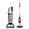 HOOVER UH71320-WH21000 WindTunnel Bagless Pet Upright Vacuum Cleaner with Automatic Cord Rewind and Steam Complete Pet Steam Mop