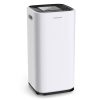 Kesnos HDCX-PD253D 70 Pint Capacity Residential Dehumidifier With Bucket And Drain Hose For 5,000 Square Foot Homes Or Bedrooms